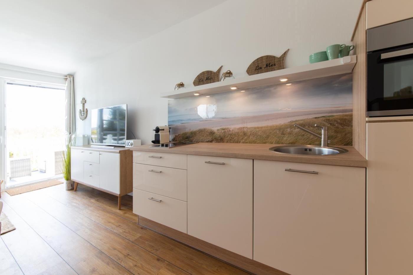 Ferienwohnung Kleine Strandkoje Haffkrug Exteriör bild