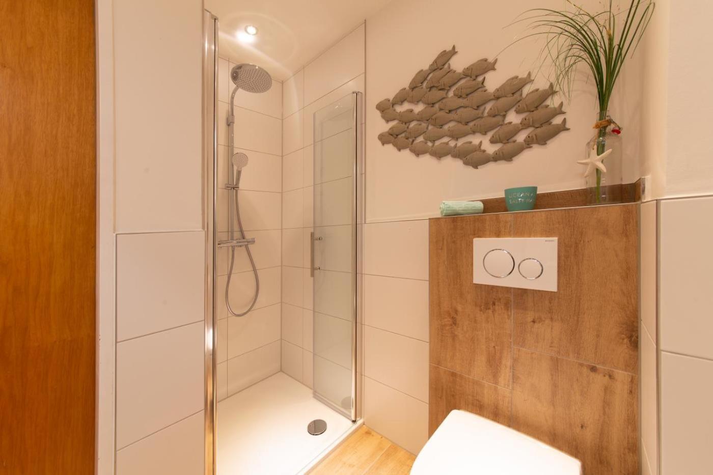 Ferienwohnung Kleine Strandkoje Haffkrug Exteriör bild