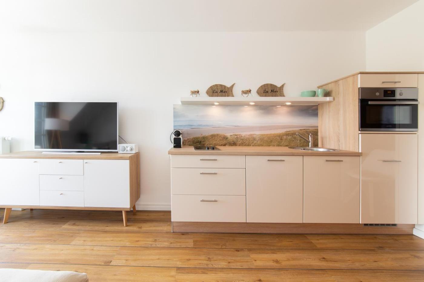 Ferienwohnung Kleine Strandkoje Haffkrug Exteriör bild
